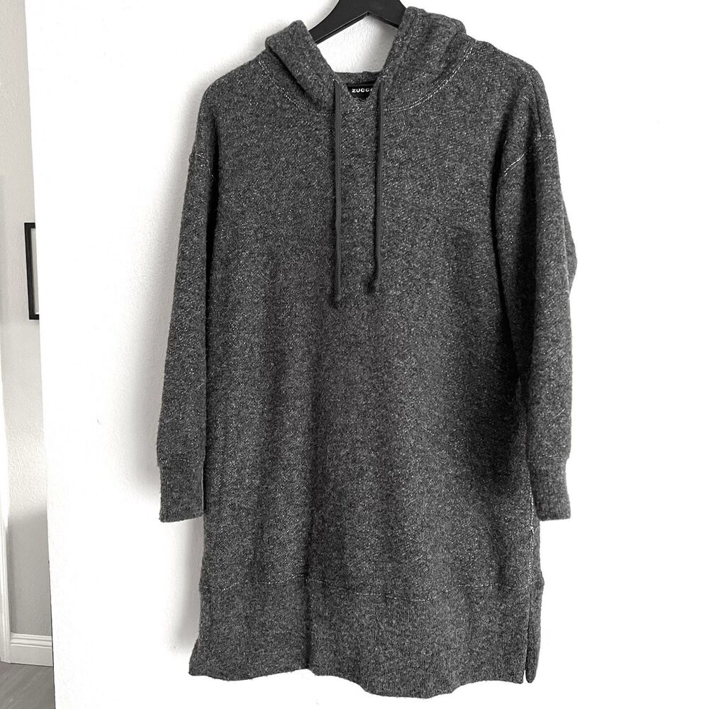 Zucca Japan Alpaca Cotton Dress Size M Grey